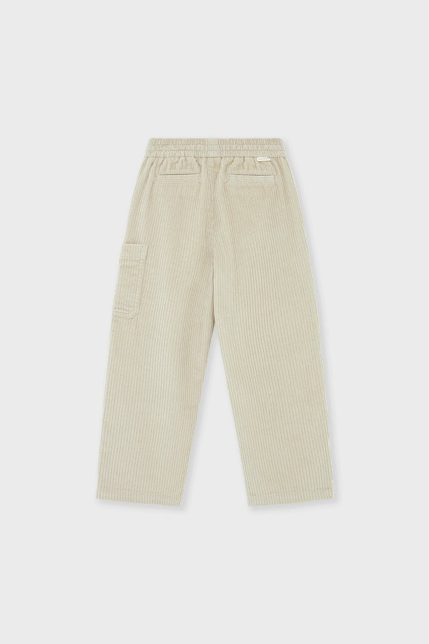 Organic Cotton Corduroy Straight Leg Cargo