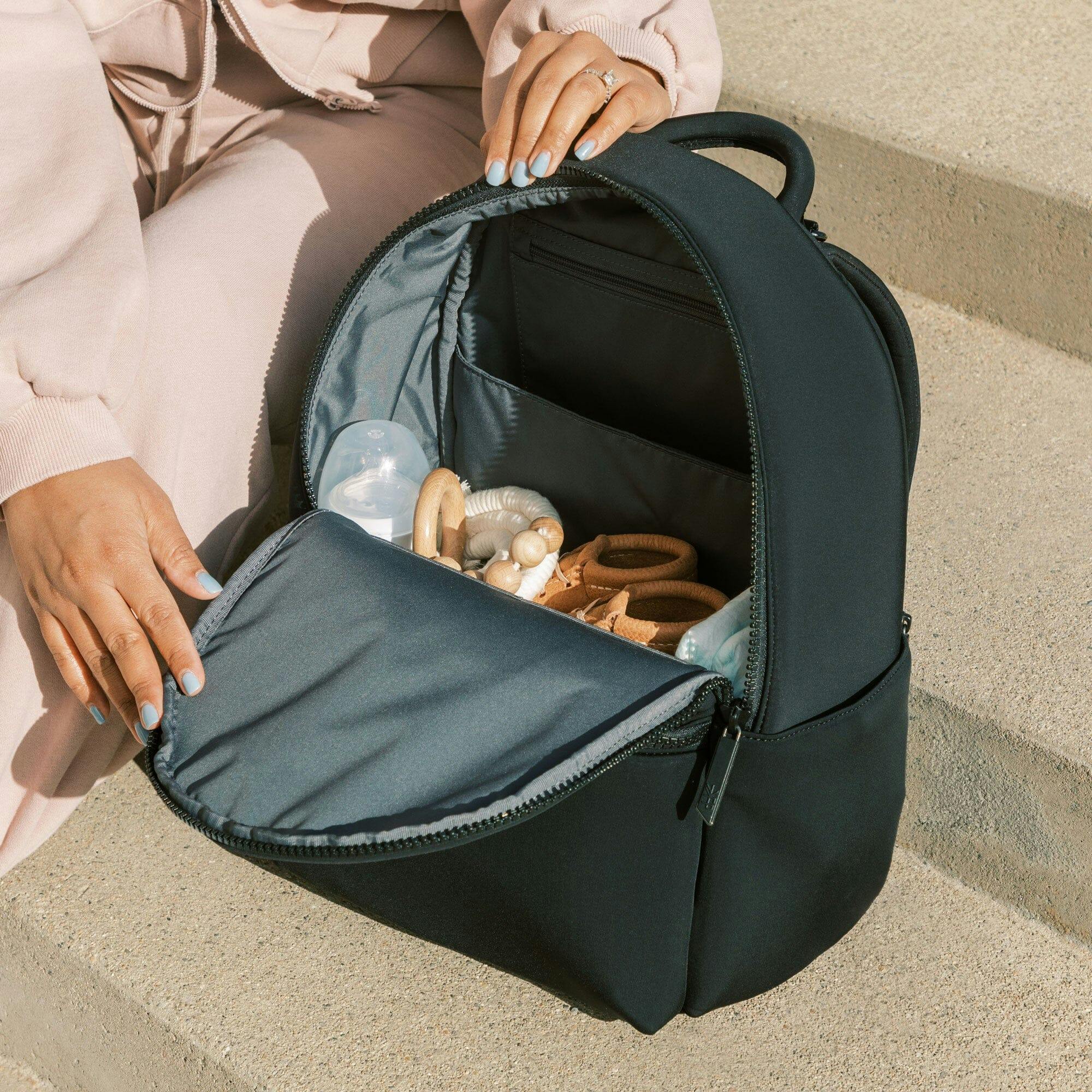 Ebony Seoul City Diaper Bag