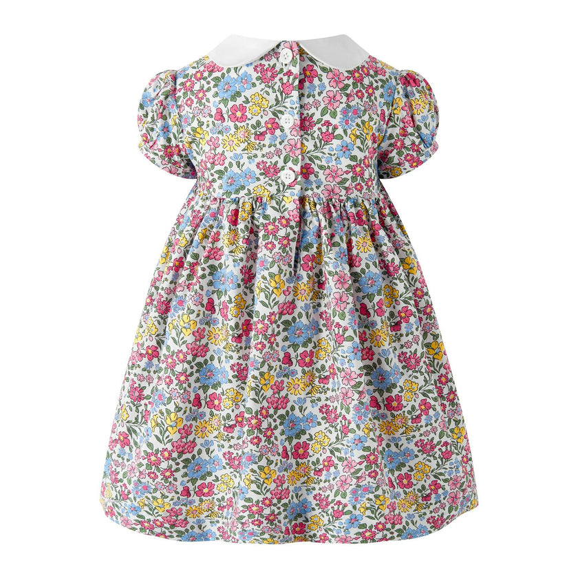 Ditsy Floral Smocked Dress and Bloomers
