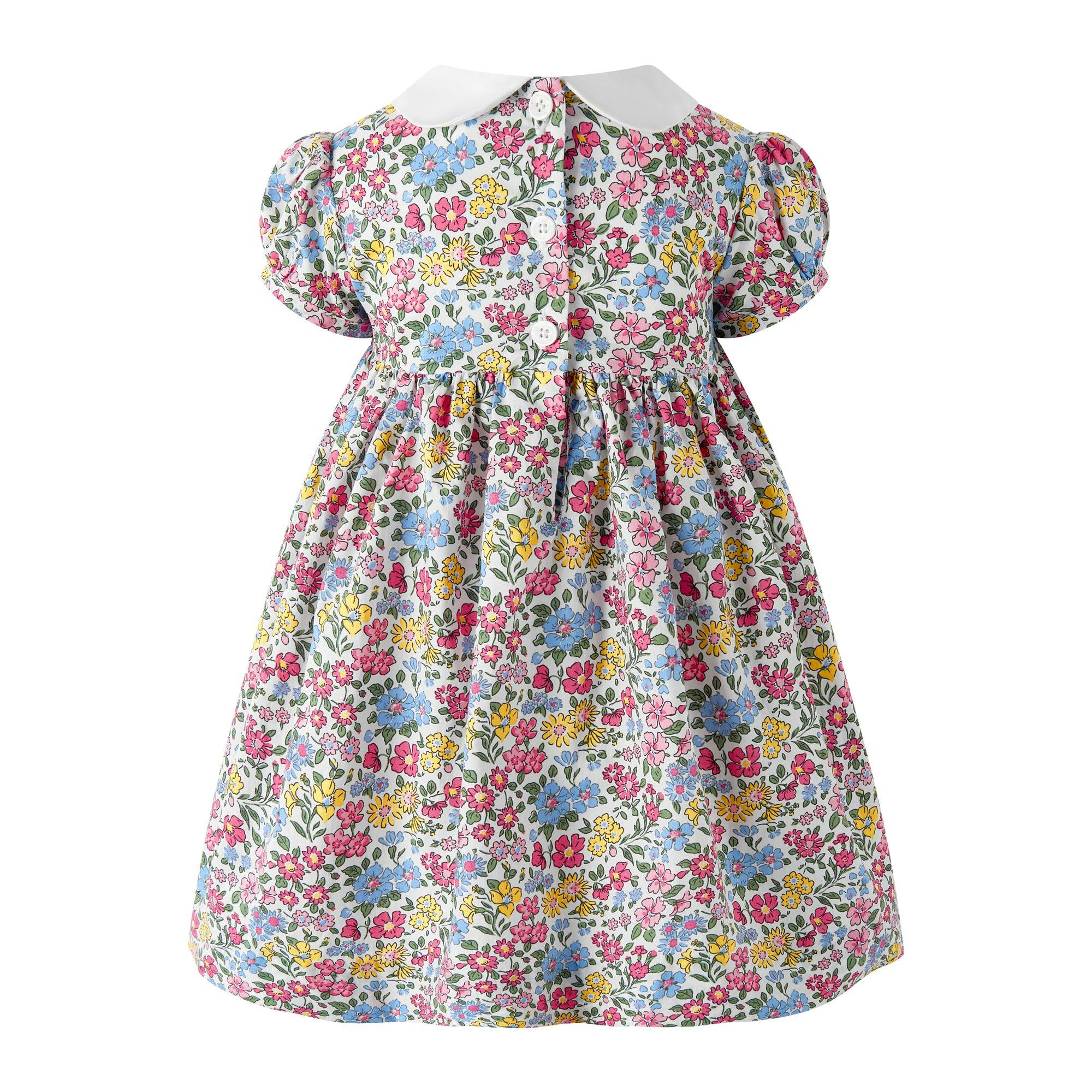 Ditsy Floral Smocked Dress and Bloomers