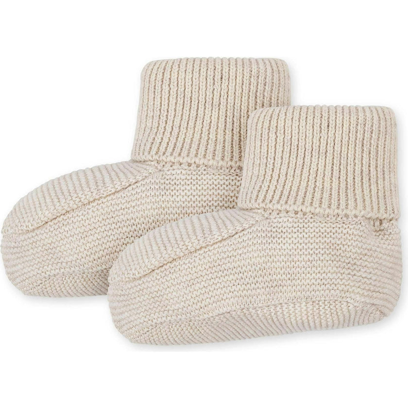 Organic Sweater Bonnet and Bootie 2-Piece Set