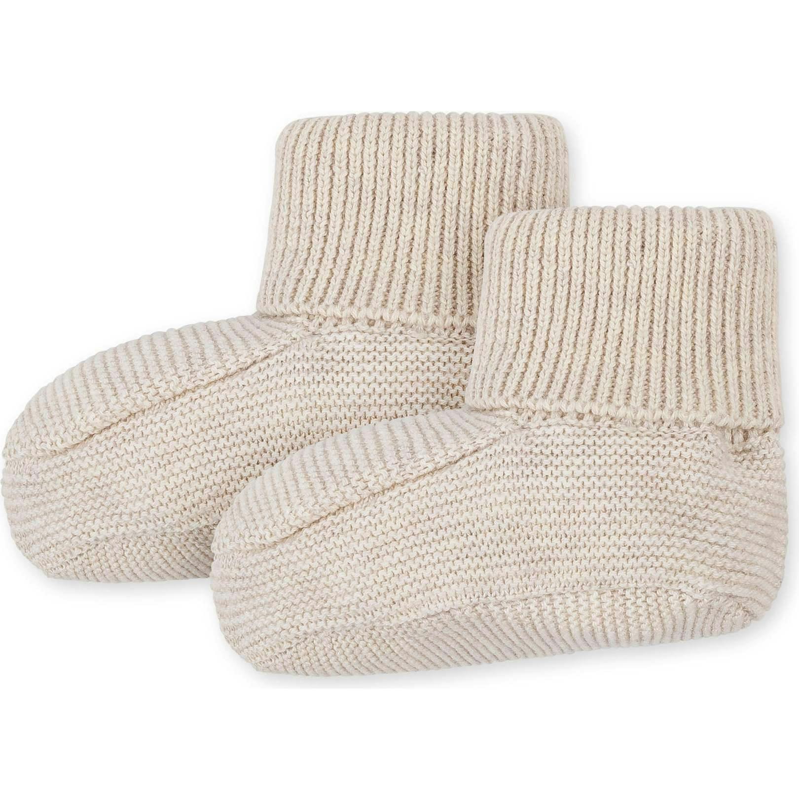 Organic Sweater Bonnet and Bootie 2-Piece Set