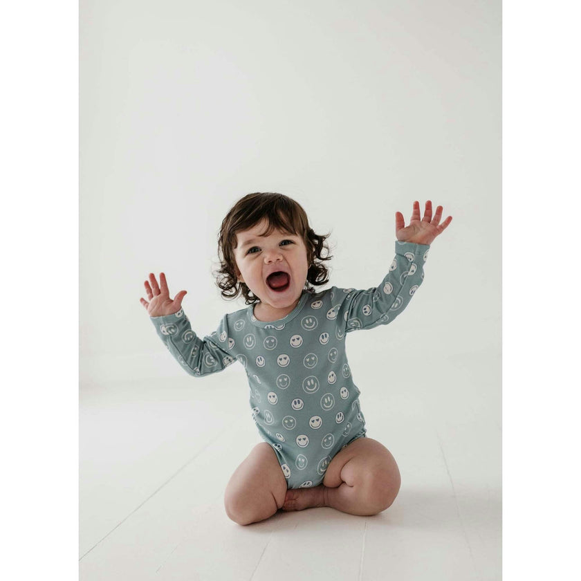 Baby Boy Long Sleeve Bodysuit