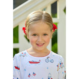 Printed T-Shirt Dress - Coastal Summer