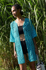 VIOLET CROCHET COVER UP | IVORY