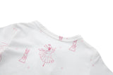 Bamboo Footie Pajama Sleepsuit - Princesse Rose