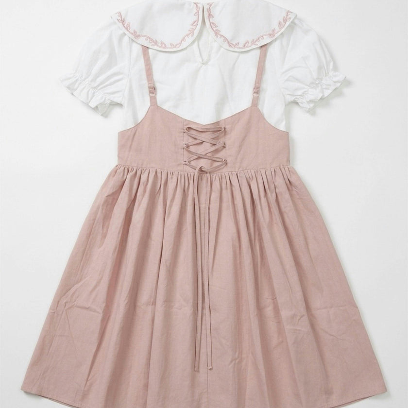 Annalise Dress | Antique Blush