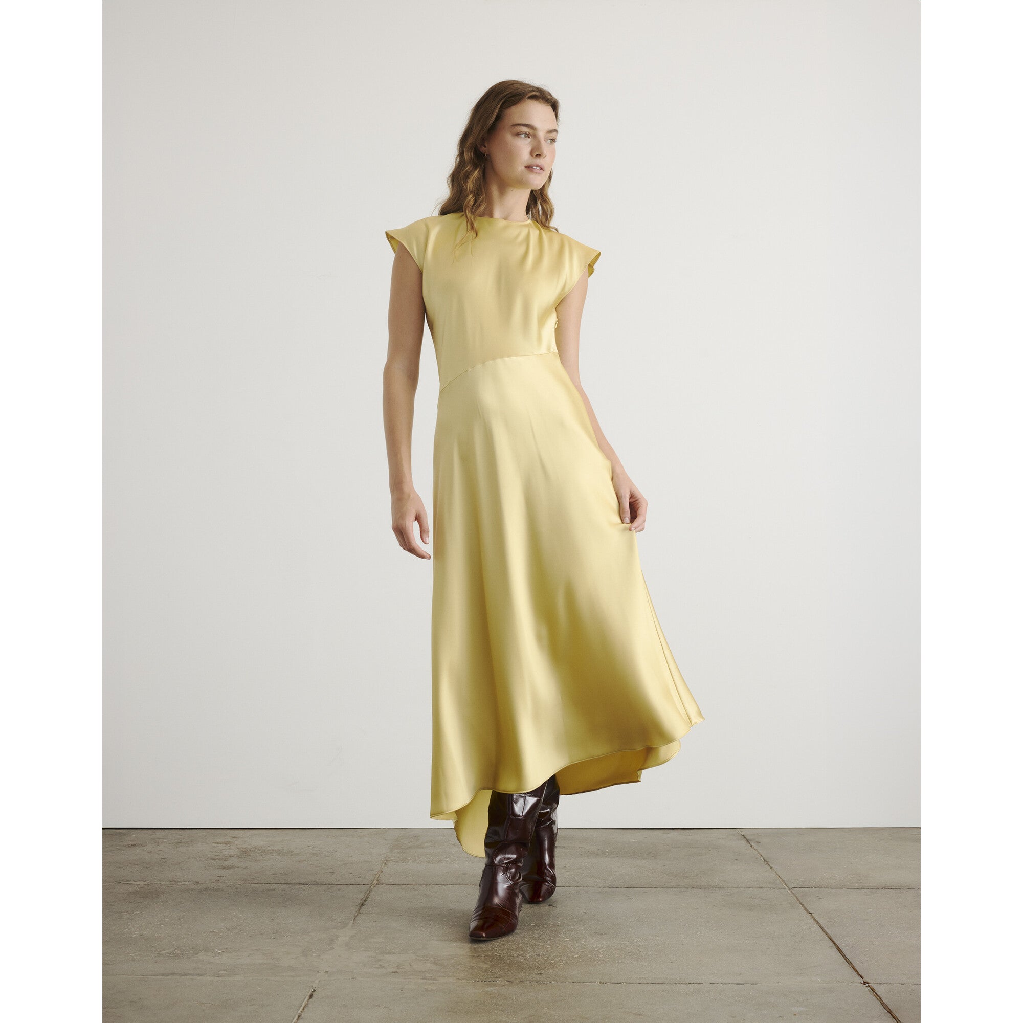 Violeta Dress, Yellow
