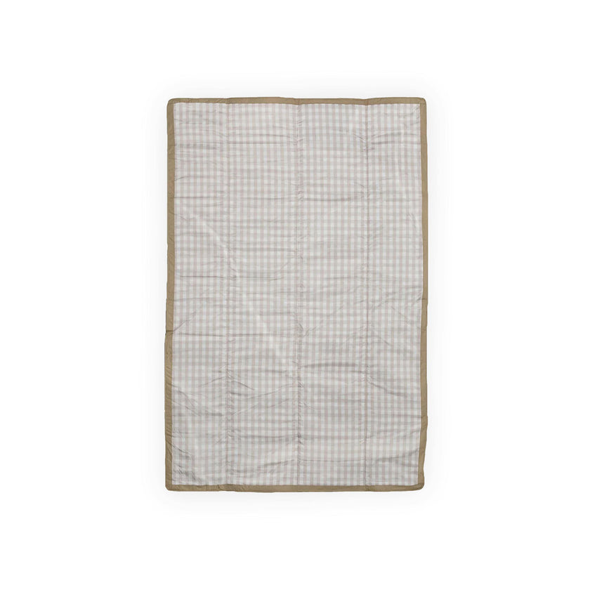 Outdoor Blanket - Beige Buffalo Check