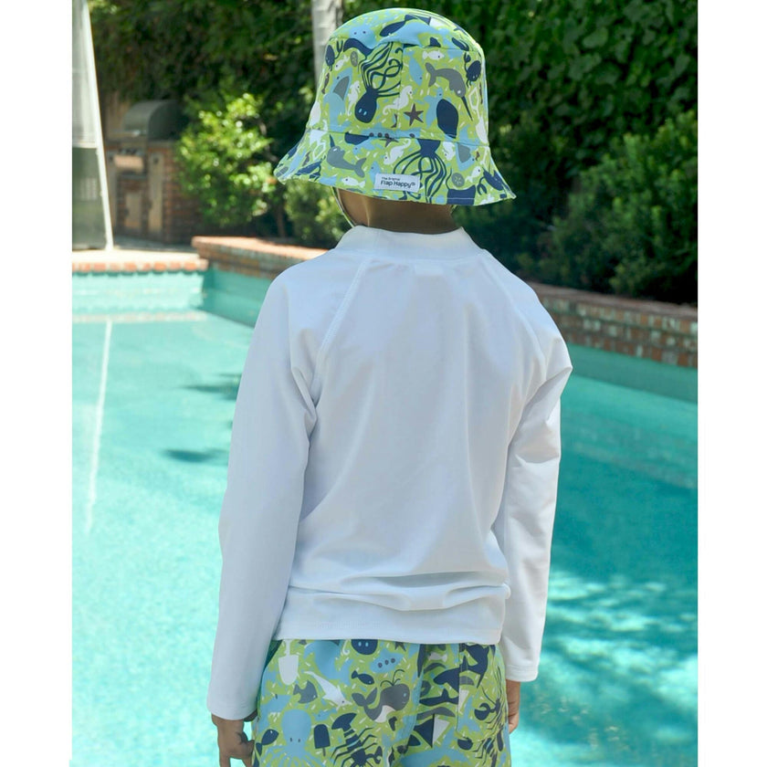 UPF 50+ Rash Guard Swim Top (Recycled)
