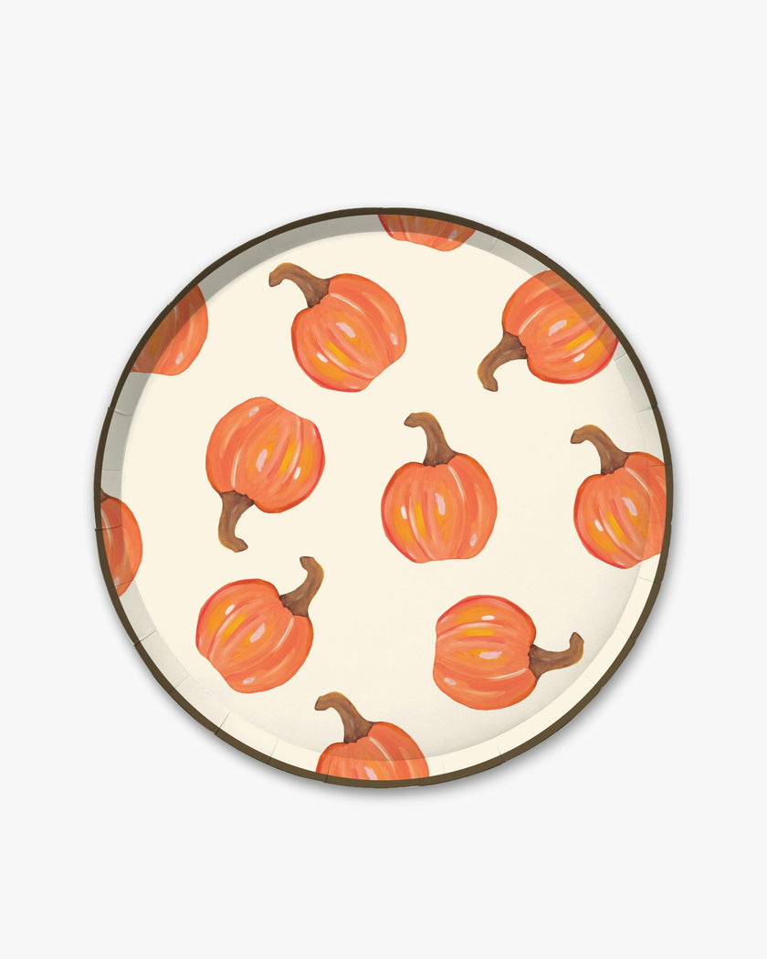 Patch Dinner Plate Set - Pumpkin