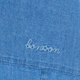 BONTON Clovis Frill Pocket Shorts - Chambray