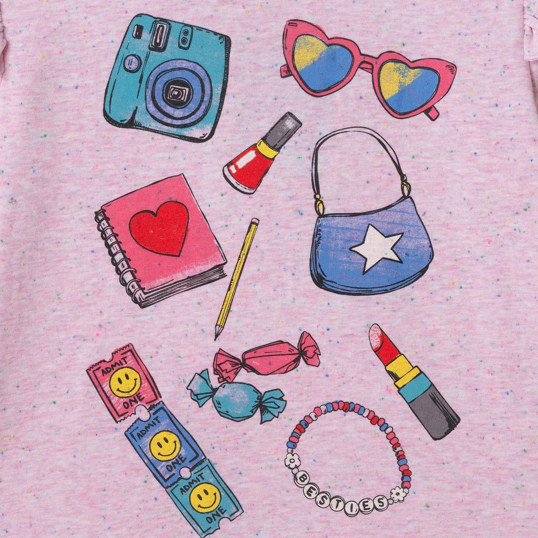 Toddler & Kids Graphic Tee & Pant Set | Dress Up Fun