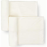 Stretch Knit Swaddle Blanket 2 Pack - White