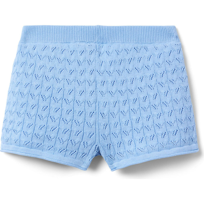 Pointelle Sweater Short