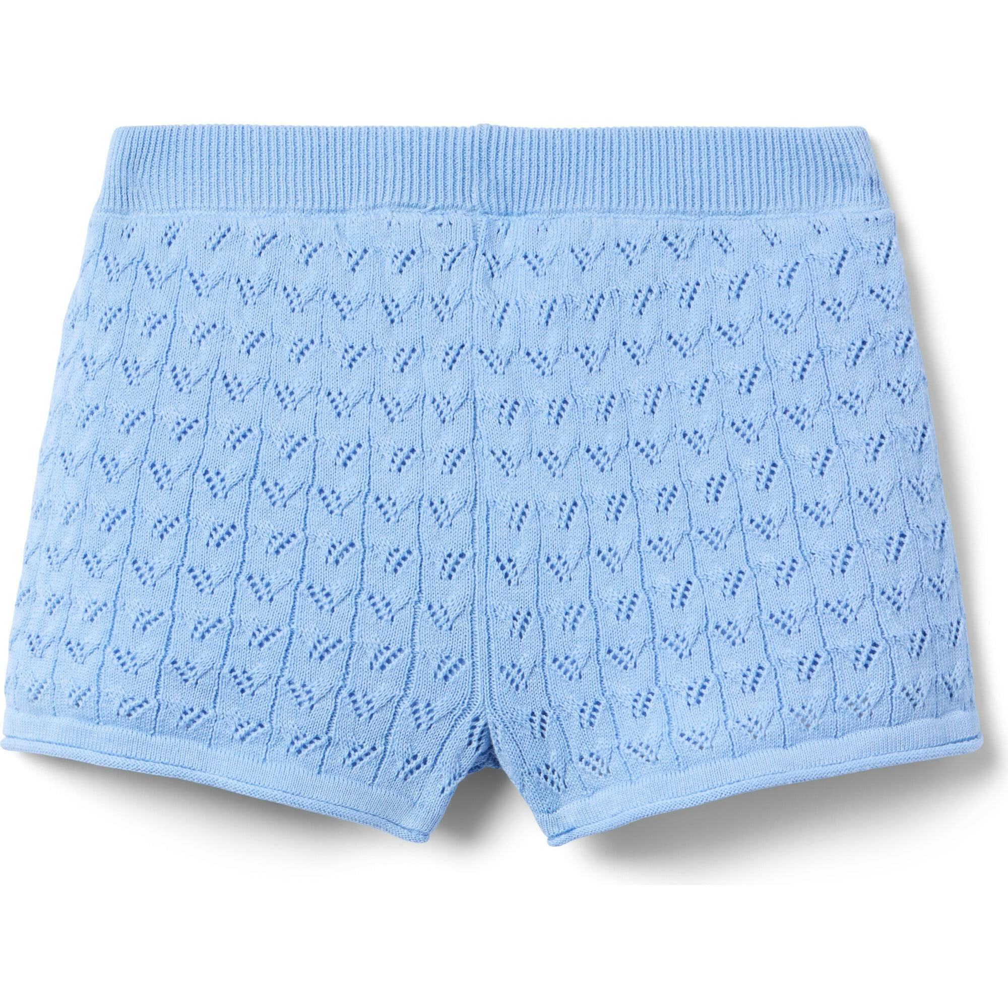 Pointelle Sweater Short