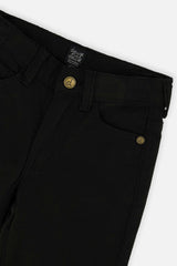 Stretch Denim Pants Black