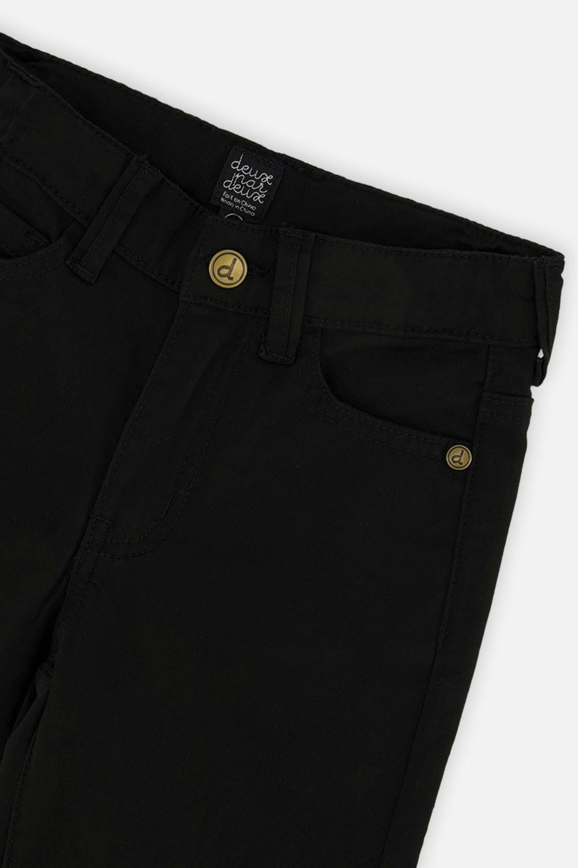 Stretch Denim Pants Black