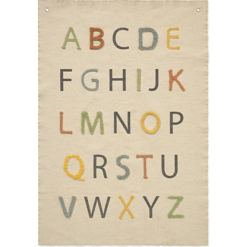Wall Hanger Color ABC