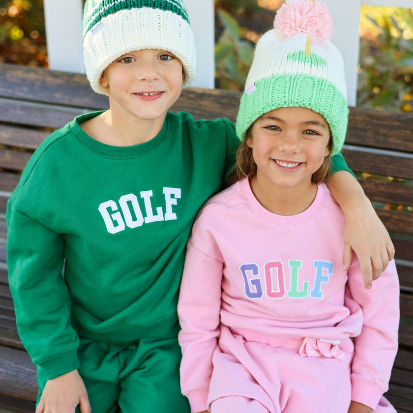 Golf Sweatshirt, Pink
