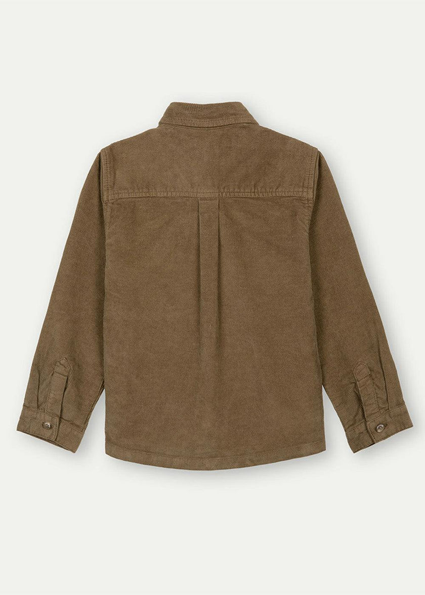 The Taupe Corduroy Shirt