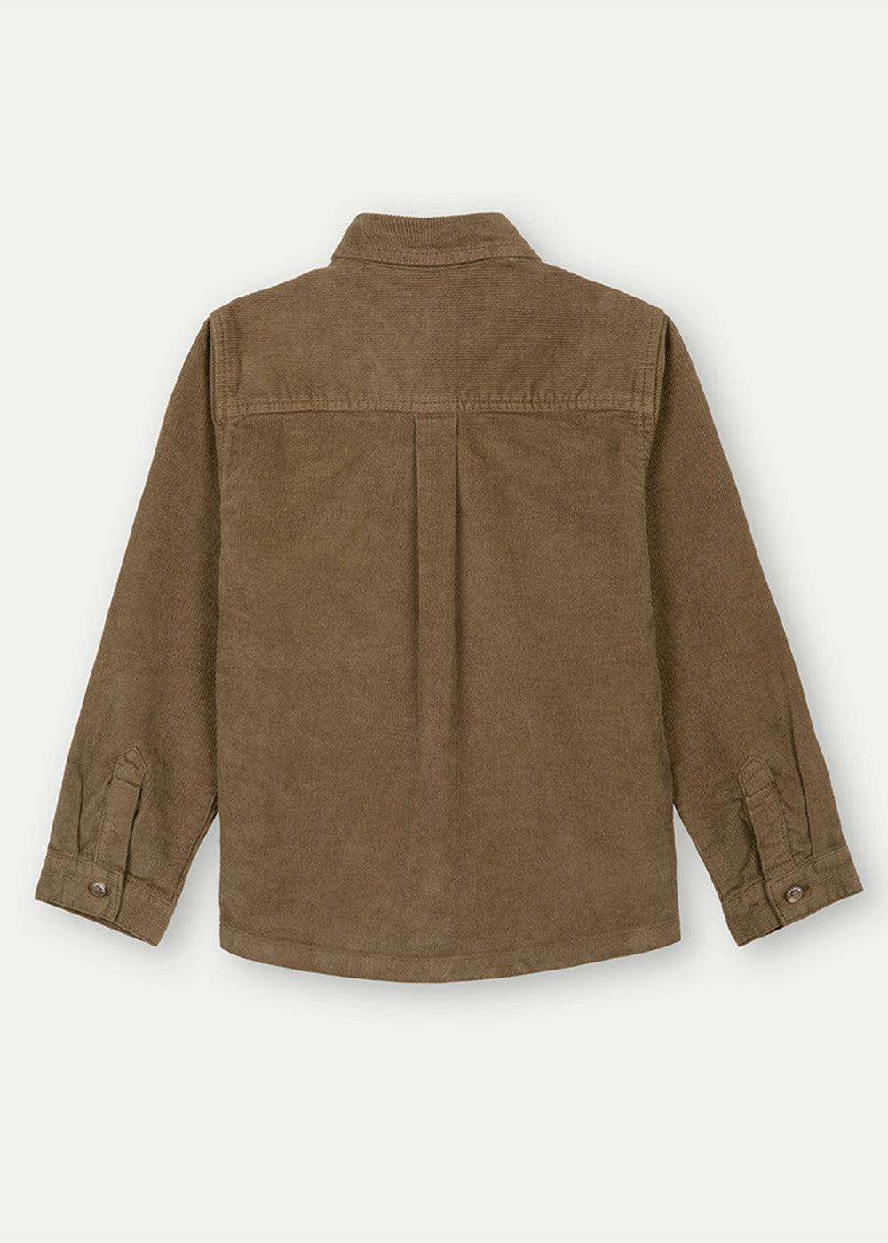 The Taupe Corduroy Shirt