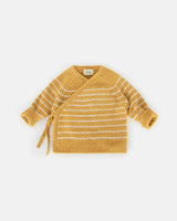 Wrap Top Striped - Fuzzy