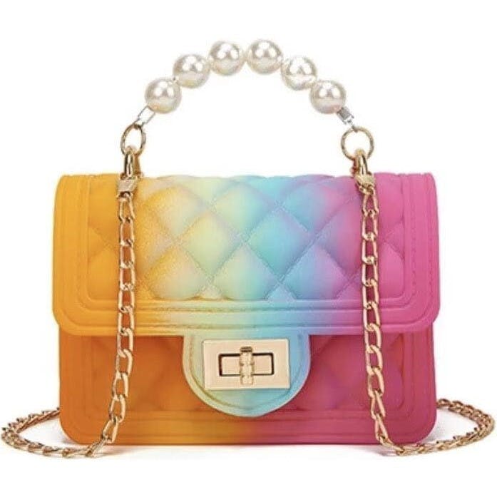 Mini Tie Dye Coco & Pearls Purse