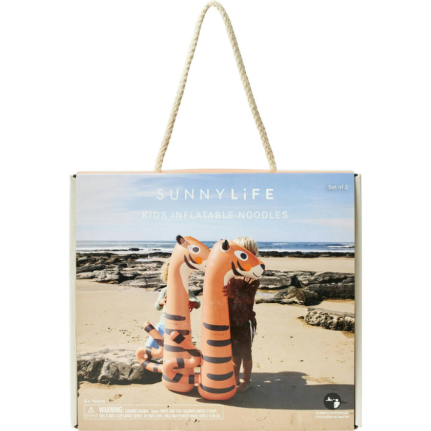 Kids Inflatable Noodle: Tino The Tiger Clay - 2pk