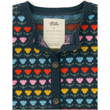Iconic Raglan Long Sleeve Button-Up Knit Cardigan, Multi