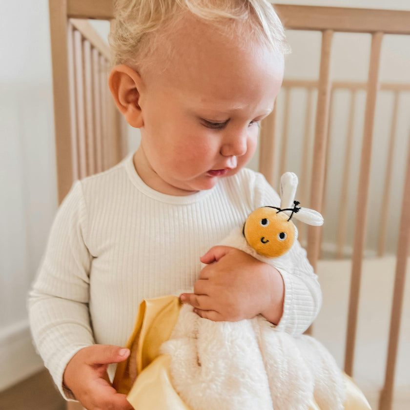 Little Bee Lovey Blanket