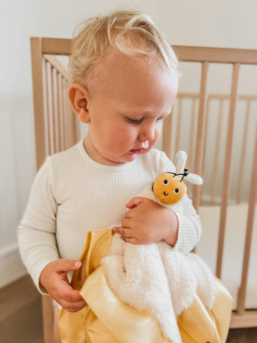 Little Bee Lovey Blanket