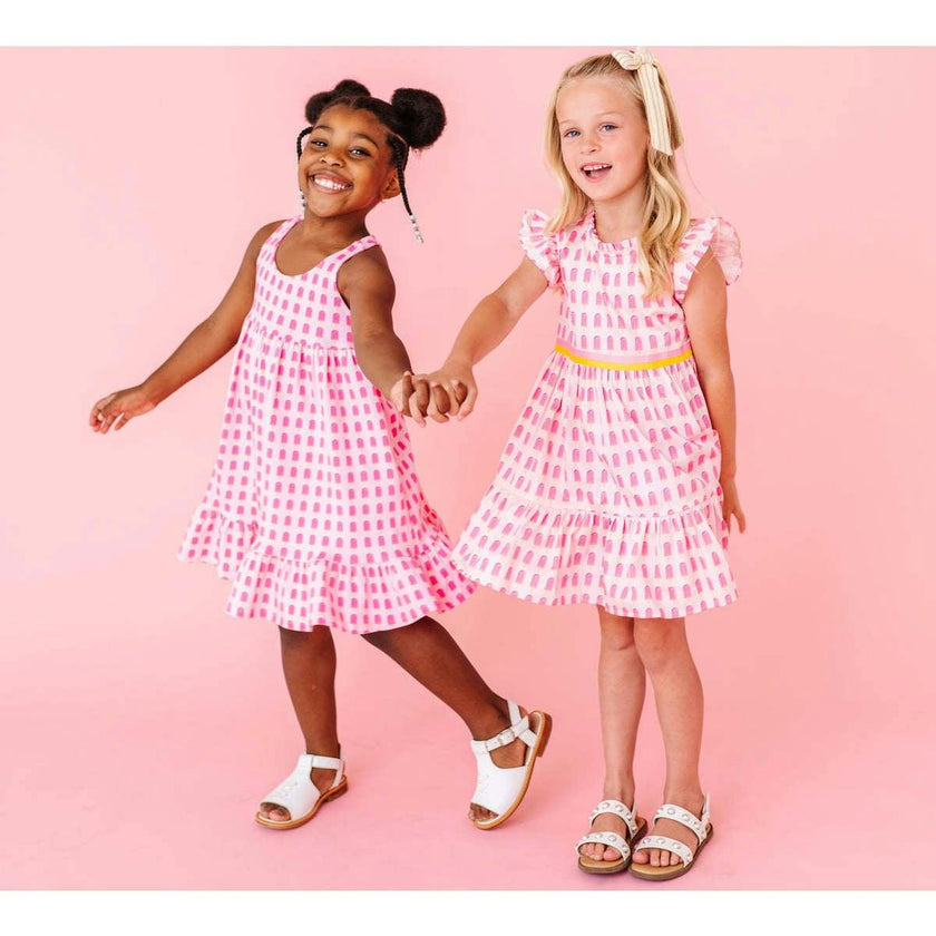 Pink Popsicle Racerback Dress