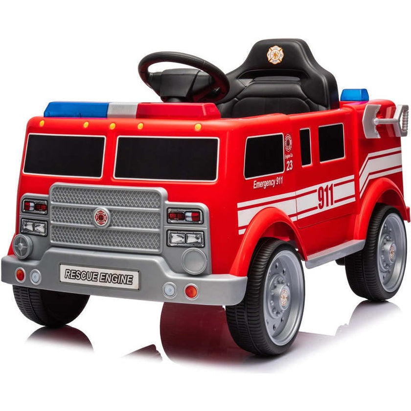 12V Freddo Fire Truck 1 Seater Ride on