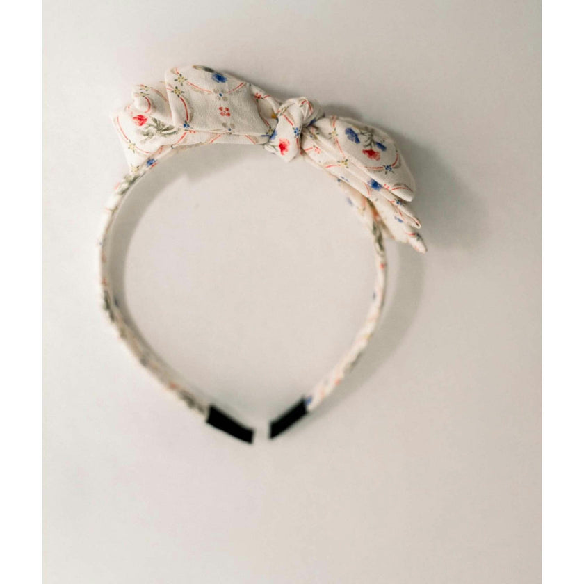 Three Little Bows Headband | Victorian Garden