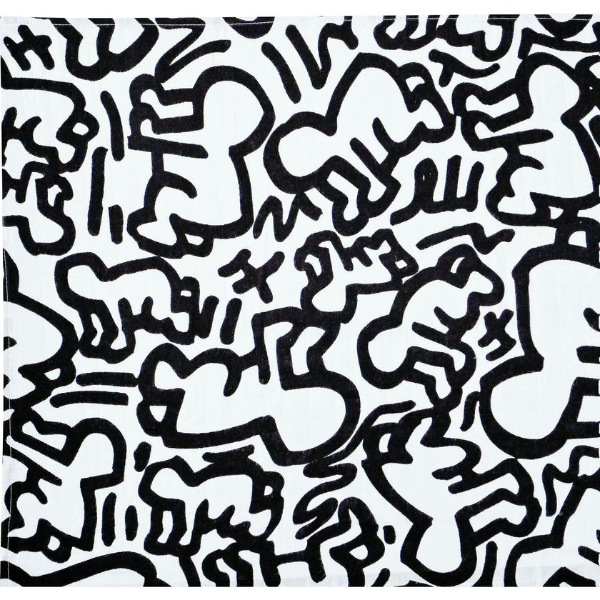 ETTA LOVES x KEITH HARING 'BABY' MUSLIN - for newborn to 4 months old babies