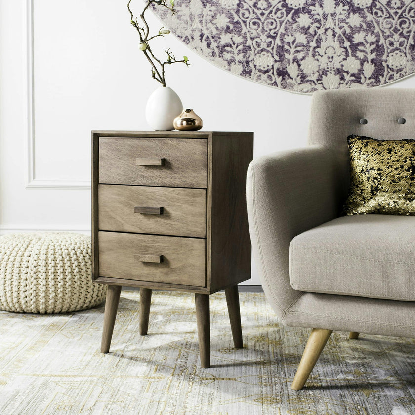 Pomona 3-Drawer Accent Table