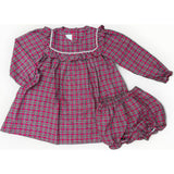 Britta Dress in Holiday Plaid