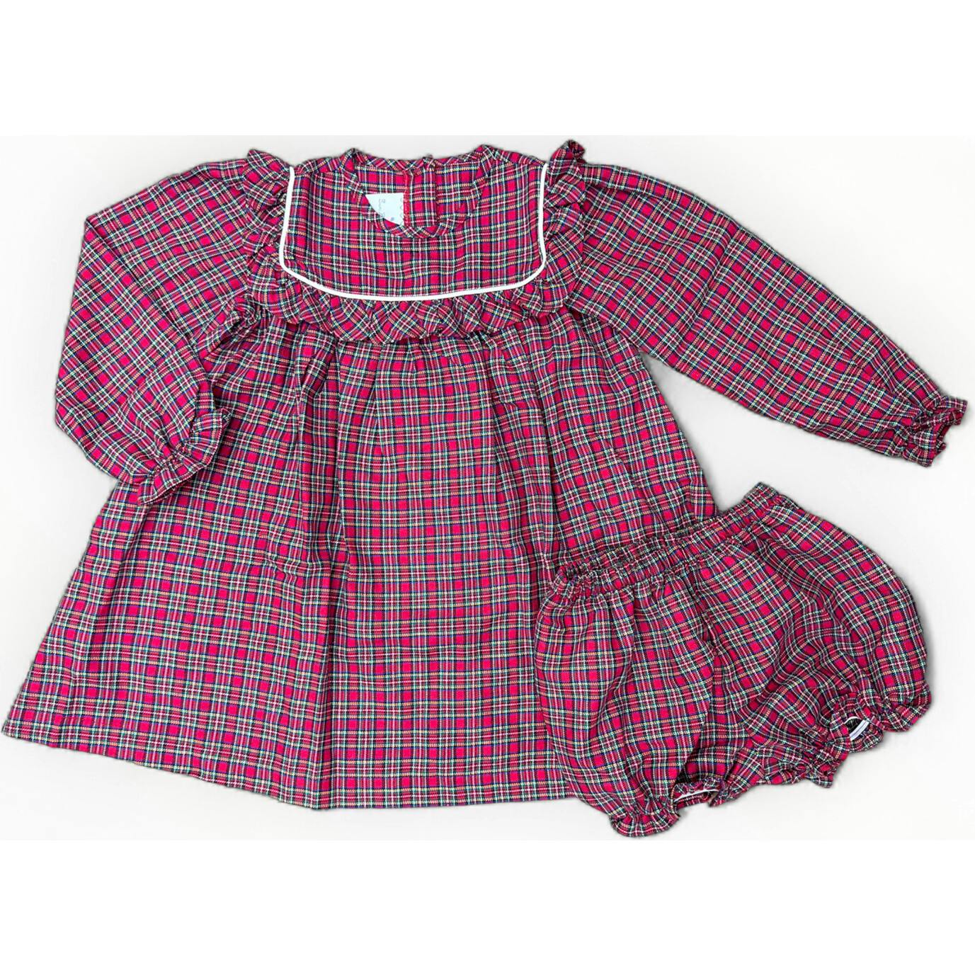 Britta Dress in Holiday Plaid