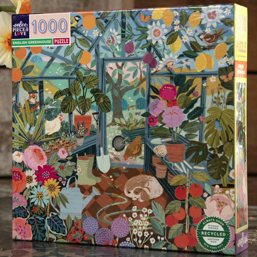 Piece&Love: English Greenhouse - 1000 pc Puzzle