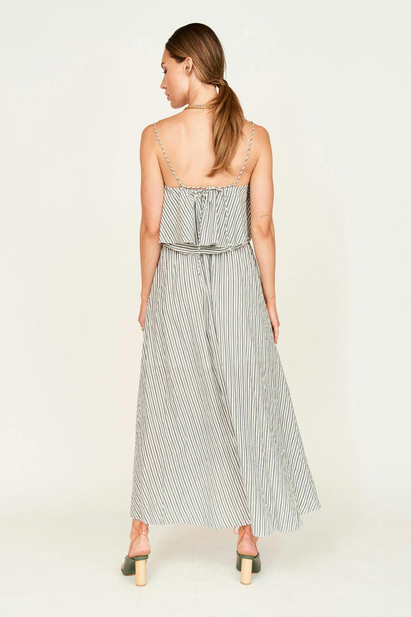 Singapore Skirt in Dune Stripe