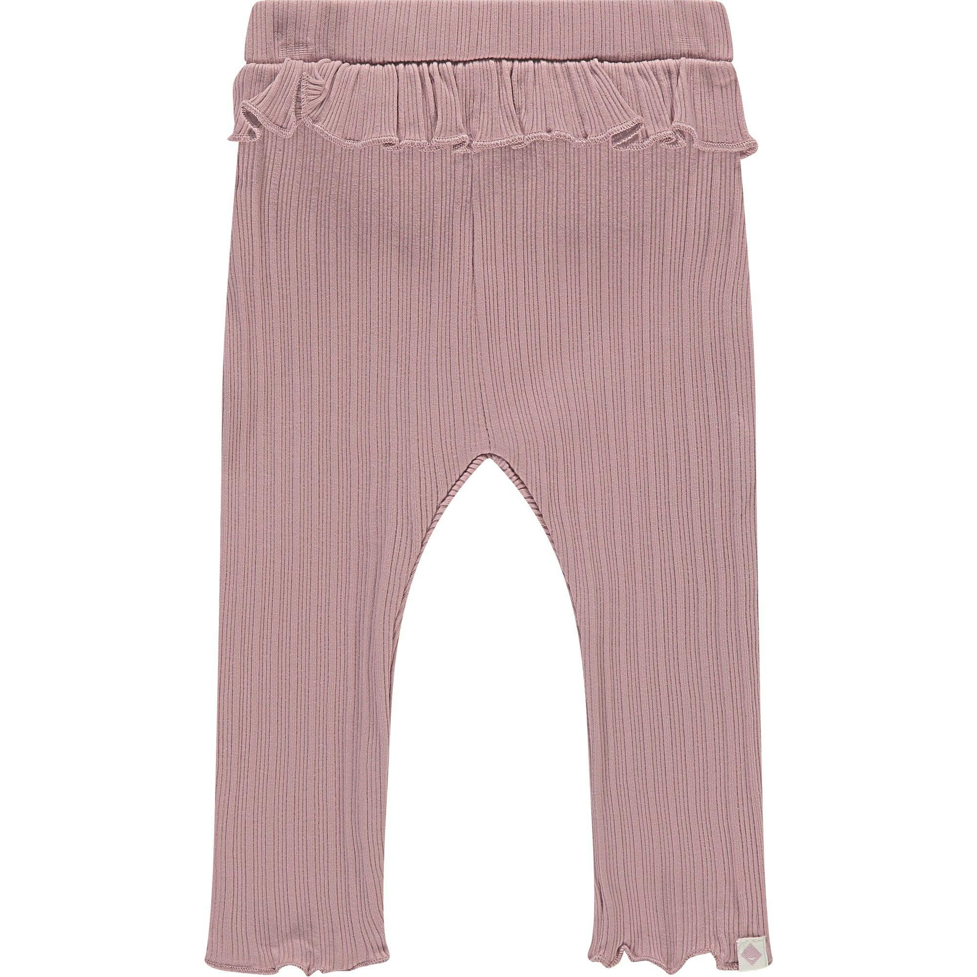 Ruffled Waist Leggings and Lettuce Edge Hem