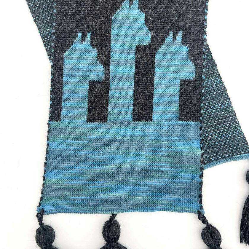Kids Pacas Tassel Trim Scarf