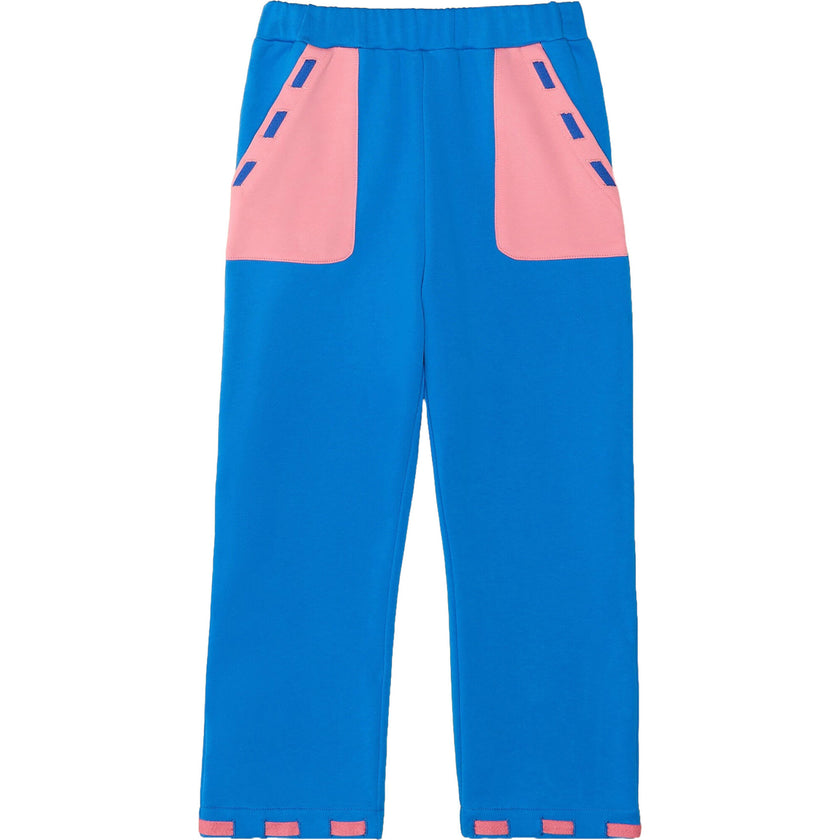 Organic  Patchpocket Pant, Blue