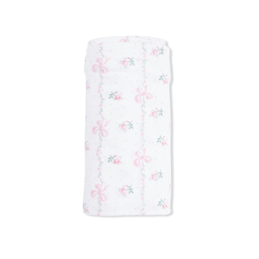 Dainty Buds and Bows - Take Me Home Set with Convertible Pant  & Swaddle Blanket Set