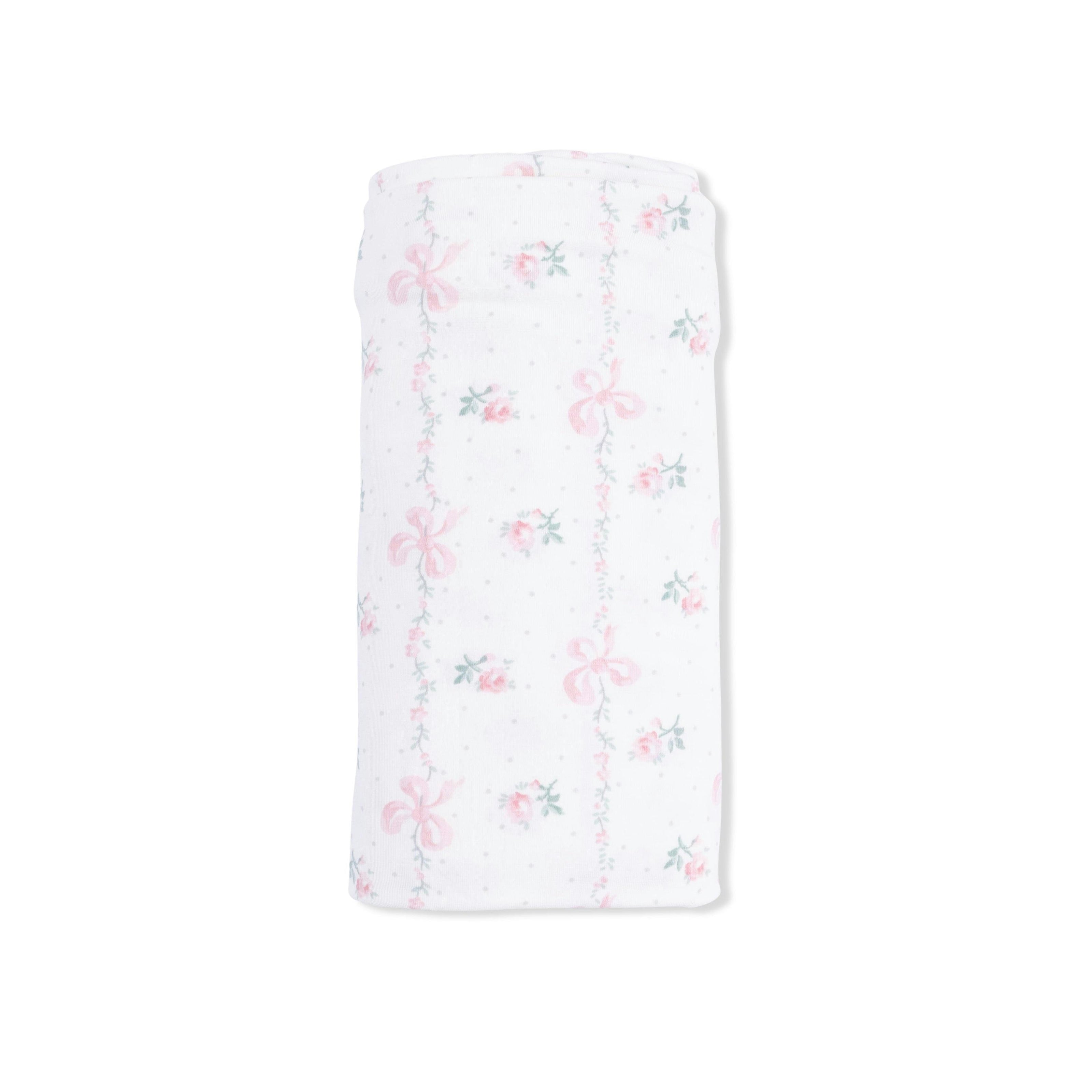 Dainty Buds and Bows - Take Me Home Set with Convertible Pant  & Swaddle Blanket Set