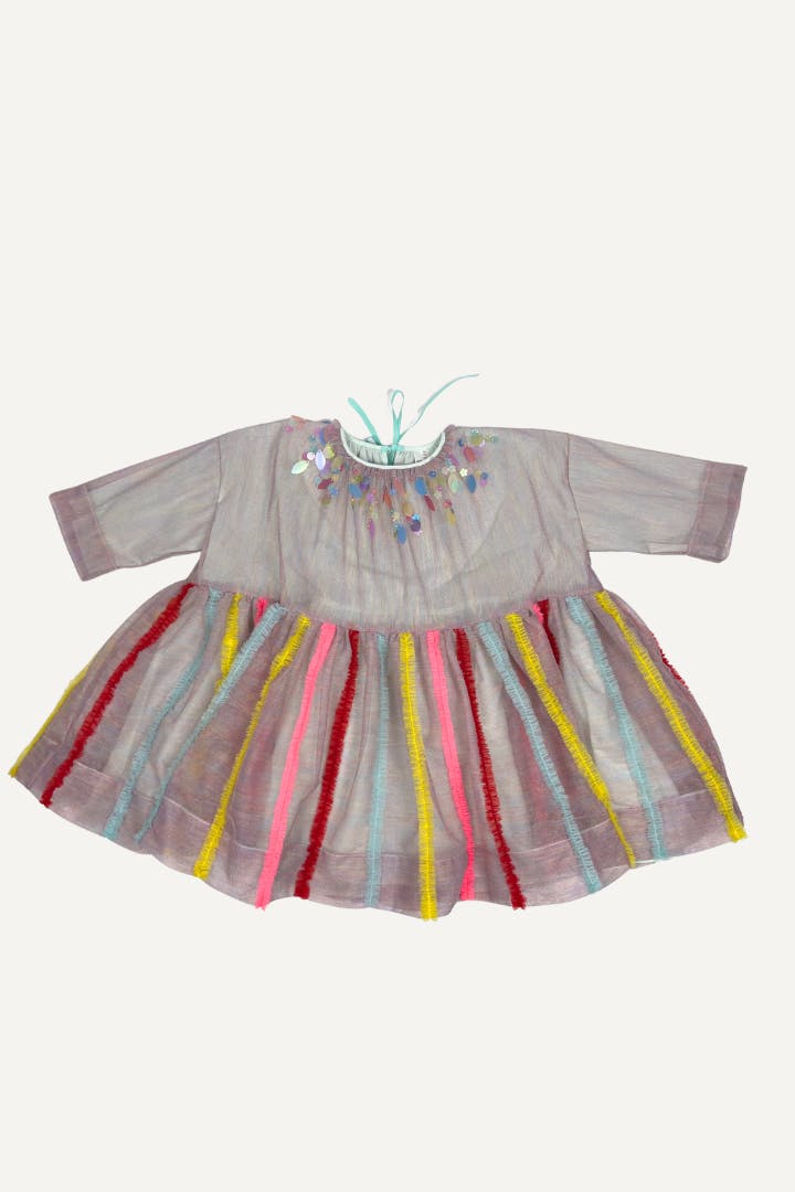 ESTRELLA SEQUINED FROCK