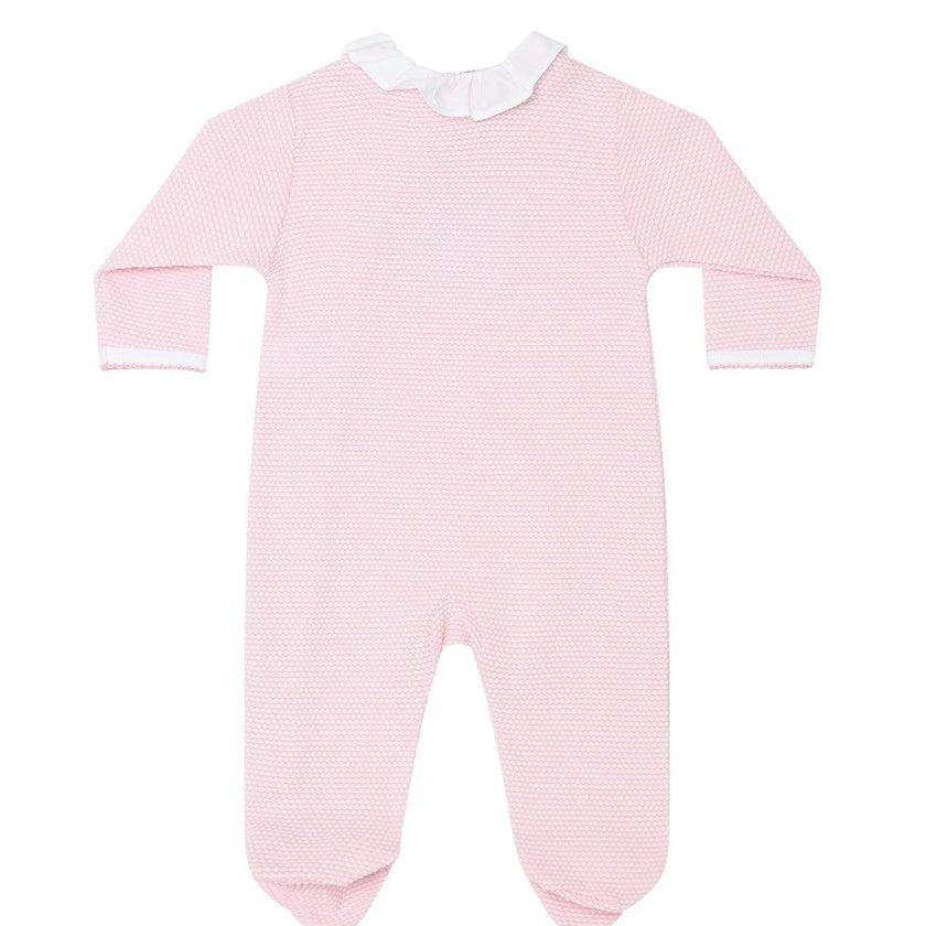 Pink Bubble Crossover Footie
