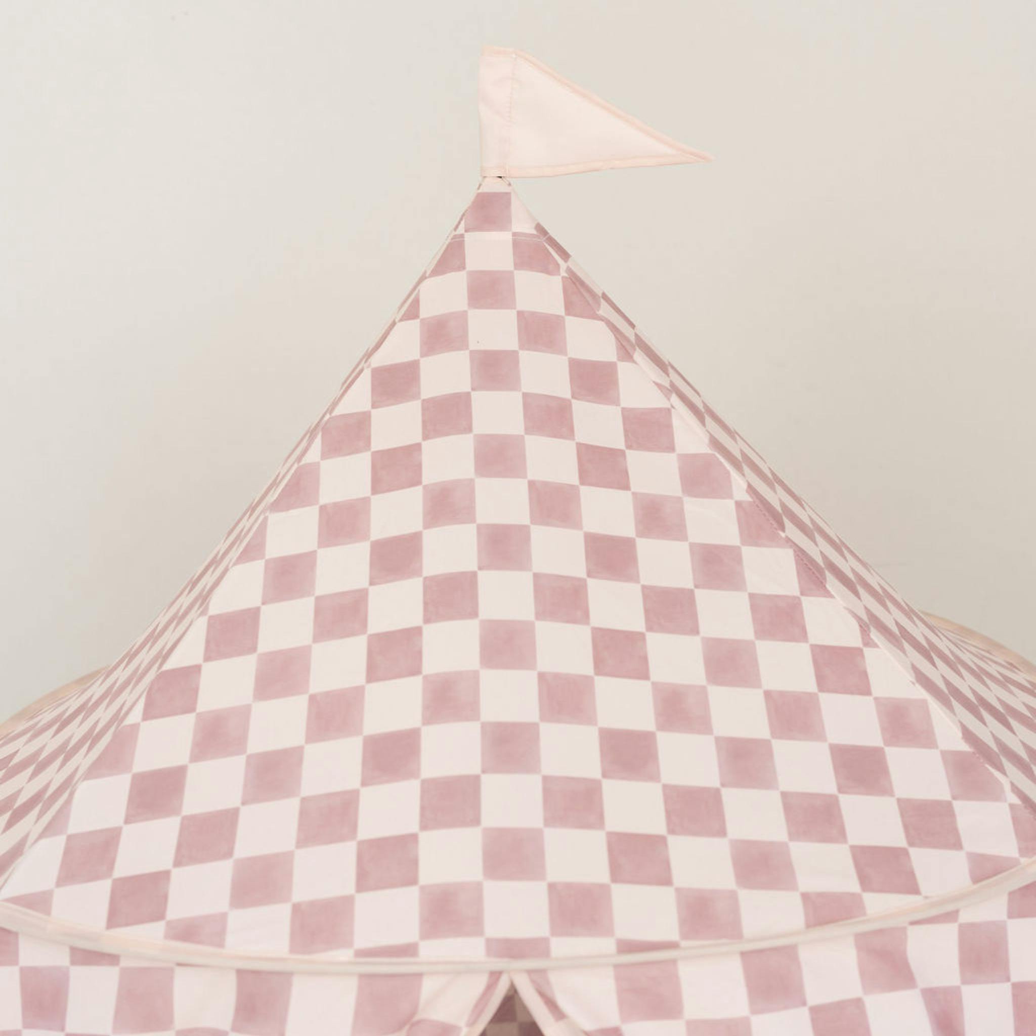 Checker Gumdrop Play Tent
