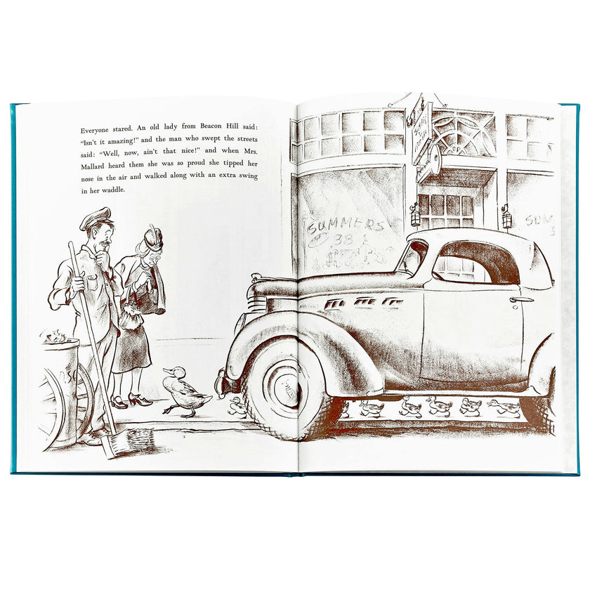 Make Way For Ducklings Leather Bound Classic Children's Book